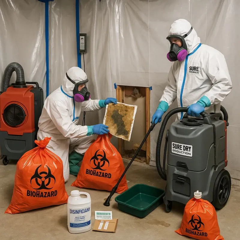 Contaminated Water Handling Protocols process in Monument Beach, MA